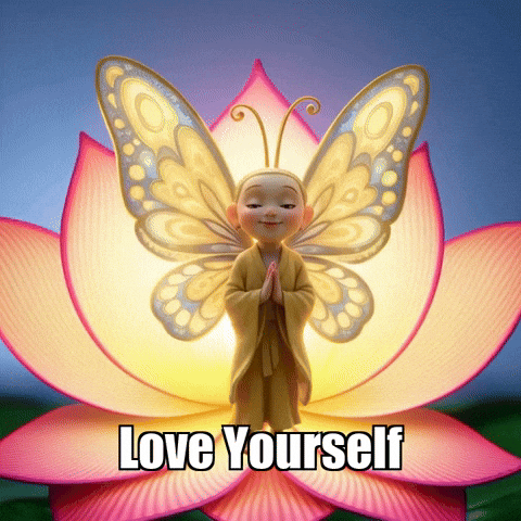 Love Yourself Acceptance GIF by BuddhaFlyJourney