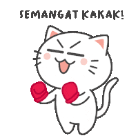 Cute Cat Sticker by KIKI