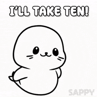 Money Shut Up GIF by Sappy Seals