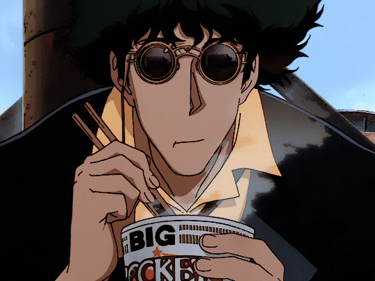Cowboy Bebop Eating GIF