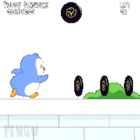 Crypto Penguin Sticker by Pudgy Penguins