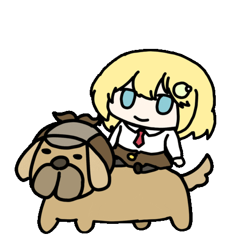 Dog Bubba Sticker by circlecan