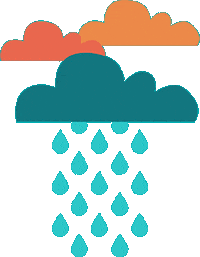 Water Rain Sticker