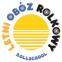 Rollschool rolki rollschool oboz rolkowy skate camp Sticker