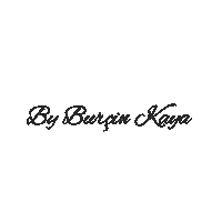 Burcin Kaya Sticker by By Burcin Kaya Ltd. Sti.