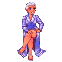 Diva Haircut Sticker by Amanda Miguel