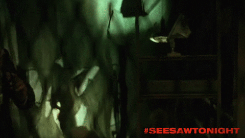 horror film GIF by Saw - 10th Anniversary Re-Release Event