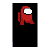 Pixel Art Cutout Sticker