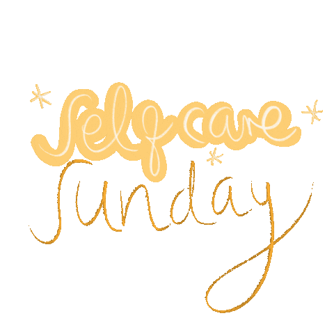 Happy Sunday Skincare Sticker