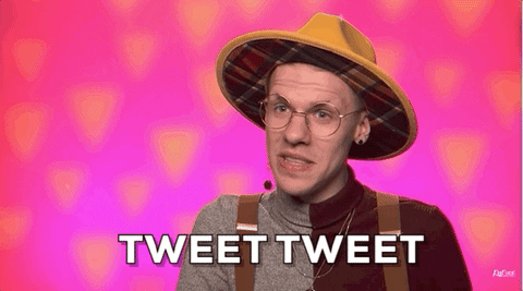 Social Media Twitter GIF by RuPaul's Drag Race