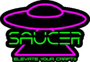 Distort Area 51 Sticker by SAUCER