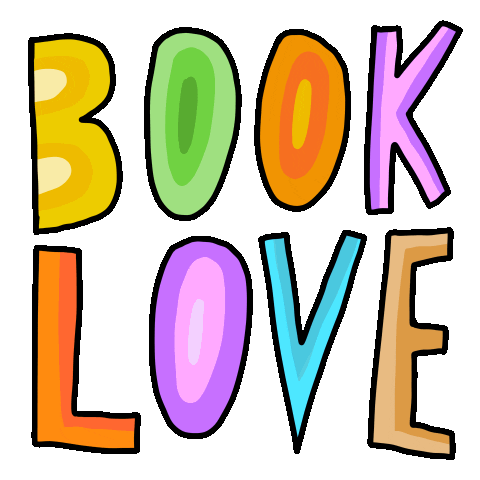 Book Lettering Sticker by Linzie Hunter