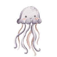 Jellyfish Sticker