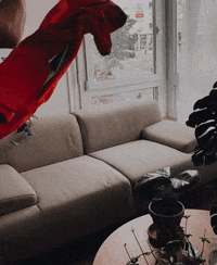 Alexdim couch jacket transition easy life GIF