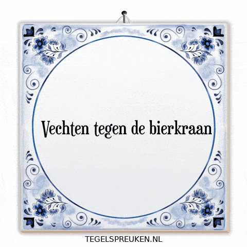 Humor Bier GIF by Tegelspreuken.nl