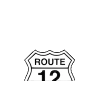 R12C Sticker by Route 12 Cafe