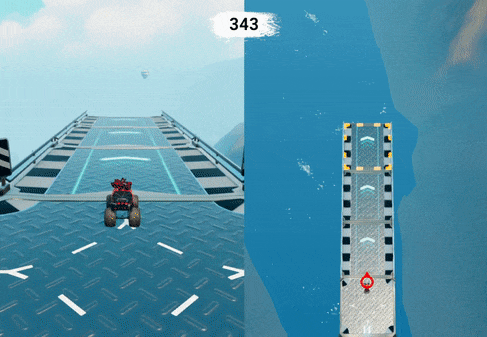 mindvolution giphyupload gaming arcade racing GIF