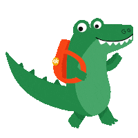 Back To School Orange Sticker by UF J-School