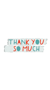 Thank You So Much Sticker