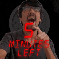 Five Minutes GIF