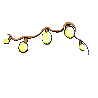Honkosan xmas night light festive Sticker