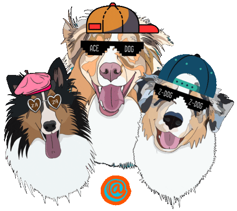 Australian Shepherd Dogs Sticker