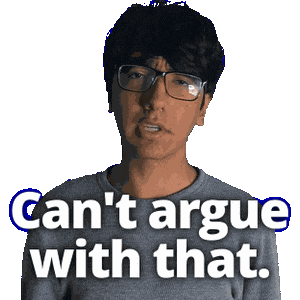 Makes Sense Spot On Sticker