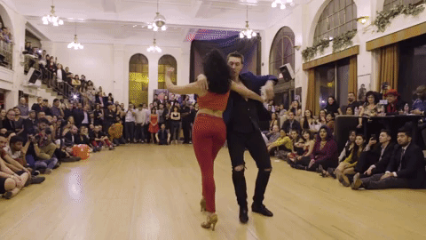 salsa dancing GIF