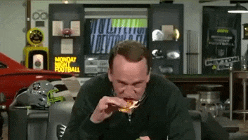 Hungry Peyton Manning GIF by Ledo Pizza