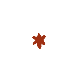 Halloween Star Sticker