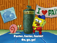 season 3 the great snail race GIF by SpongeBob SquarePants