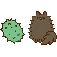 Cat Fall Sticker by Pusheen