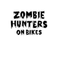 BelldoradoDE bicycle zhob zombie hunters on bikes zombiehunter Sticker