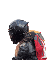 Fist Bump Sticker by MotoTeamRussia