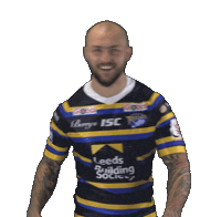 The One Point Sticker by Leeds Rhinos