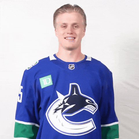 Elias Pettersson Omg GIF by Vancouver Canucks
