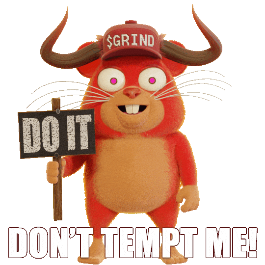 Dont Tempt Me I Cant Sticker by Grind