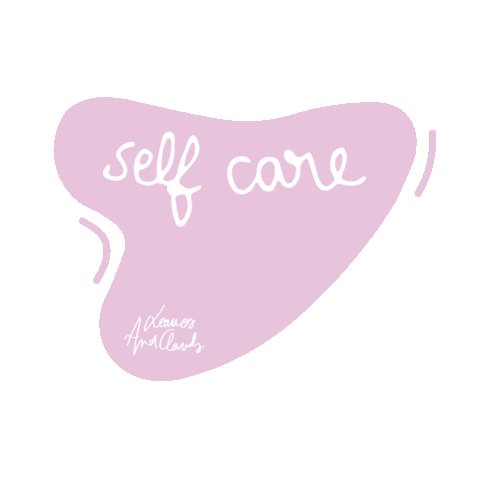 Self Care Lc Sticker by Leaves and Clouds