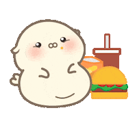 Food Eating Sticker
