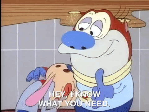 ren and stimpy nicksplat GIF