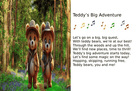 Teddy Bears Animated Cards GIF