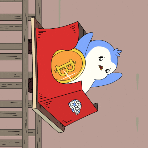 Roller Coaster Crypto GIF by Pudgy Penguins