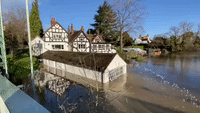 Shrewsbury Left Flooded After River Severn Bursts Its Banks