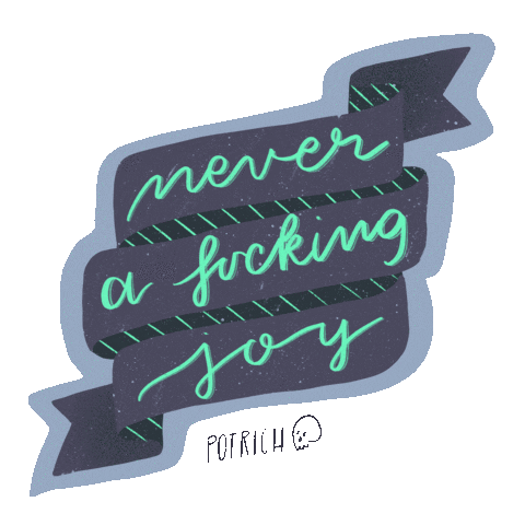 Sad Halloween Sticker