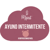 Ayuno Fitspirit Sticker by Antonella Baricelli