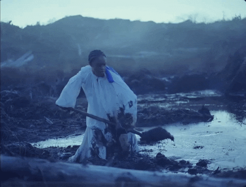 shades of blue GIF by Kelsey Lu