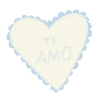 Te Amo Love Sticker