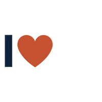 I Love Heart Sticker by Visit Indiana