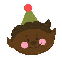 Christmas Elf Sticker