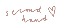 Second Hand Fashion Sticker
